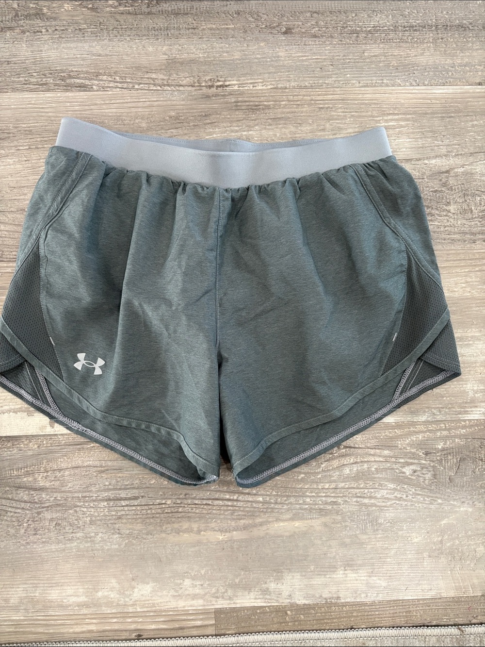 Under Armour Women's Heather Gray Athletic Shorts